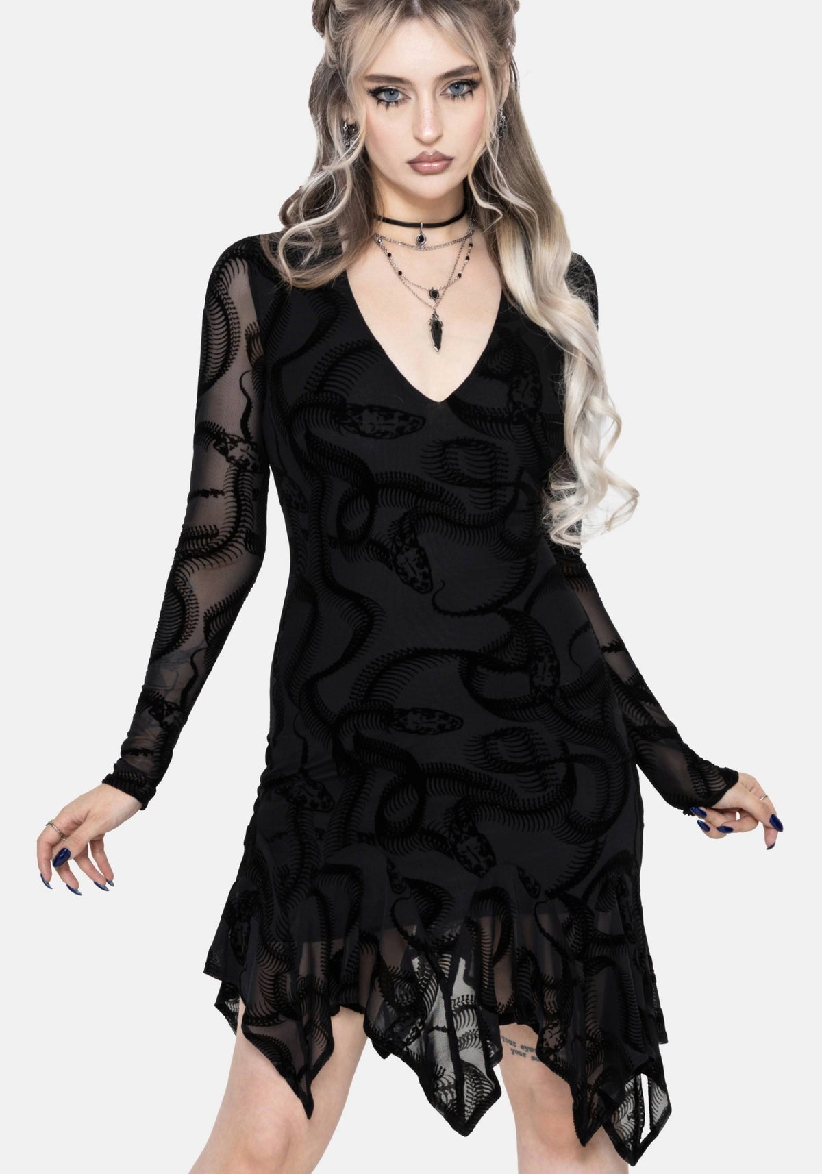 black and blue cocktail dress Modest A-Line Wholesale Cocktail Dress With Spaghetti Straps