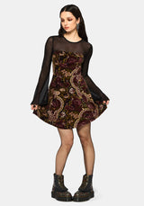 Effie Bardot Mini Dress