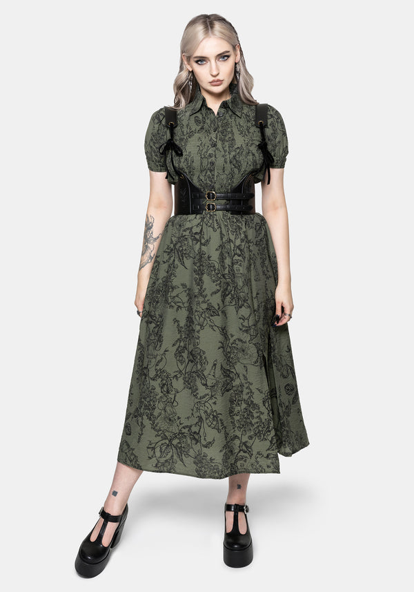 knee length dresses for ladies Foxglove Midaxi Cami Dress | Disturbia main image 0