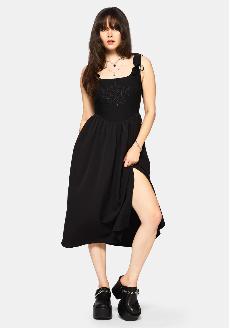 kelby corset midi dress Kelby Corset Midi Dress La Tre Clothing