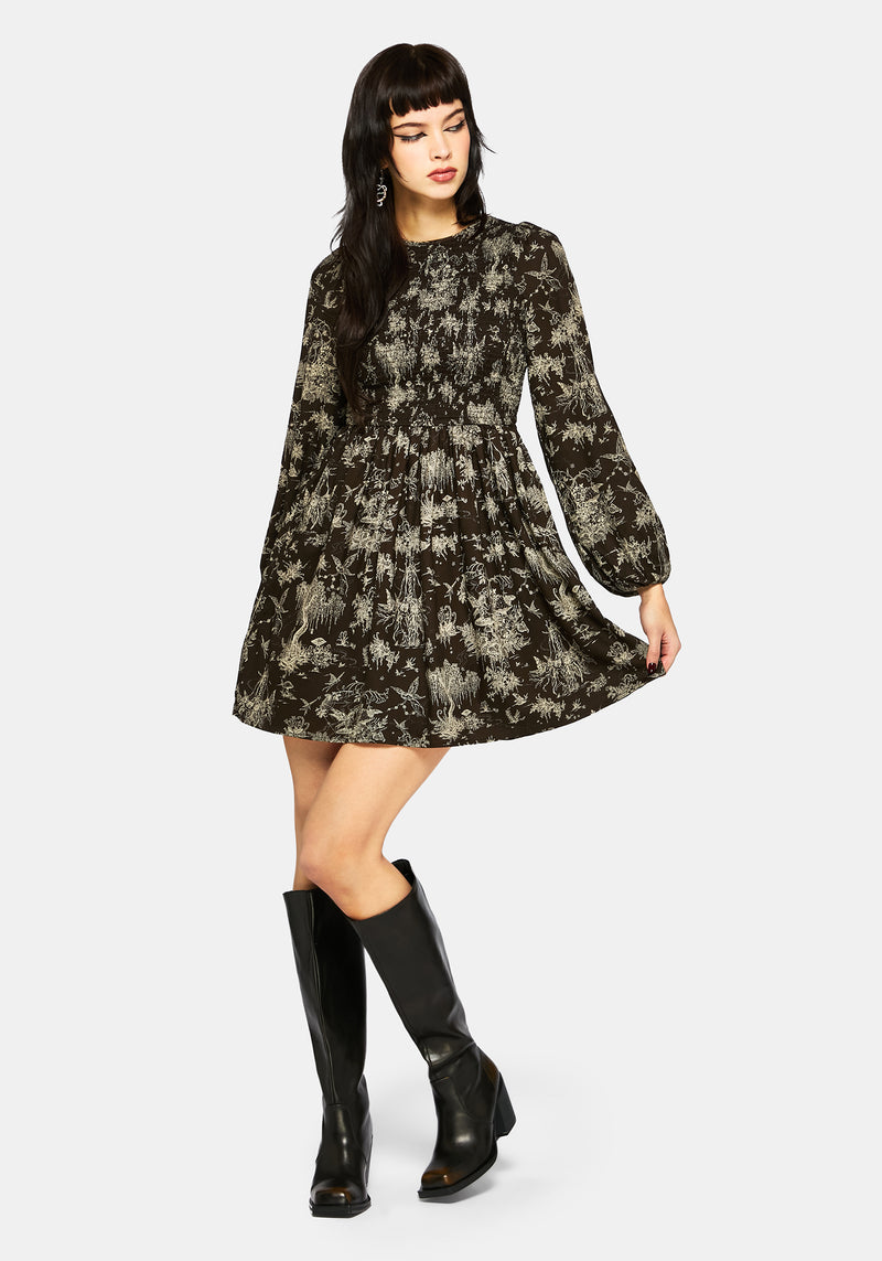 Zorya Winter Maypole Mini Dress Disturbia Zorya Winter Maypole Mini Dress Disturbia
