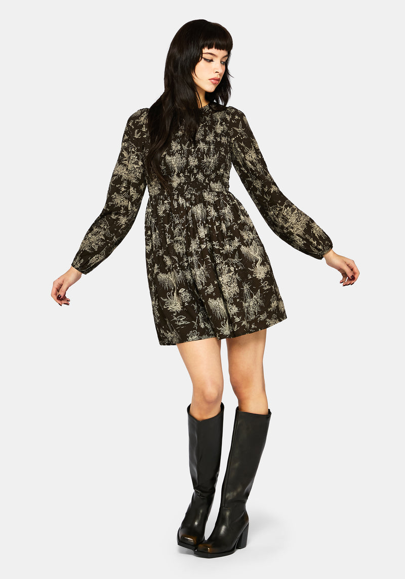 Zorya Winter Maypole Mini Dress – Disturbia Zorya Winter Maypole Mini Dress – Disturbia