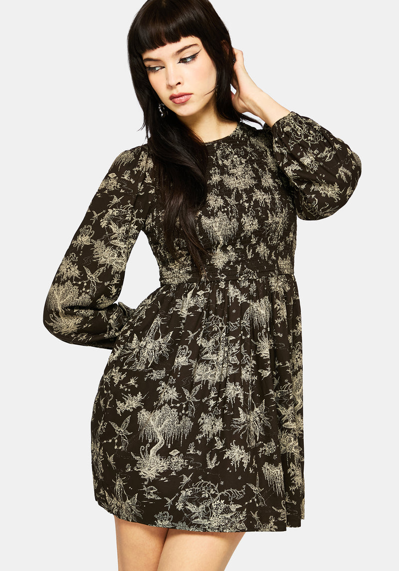Zorya Winter Maypole Mini Dress – Disturbia Zorya Winter Maypole Mini Dress – Disturbia