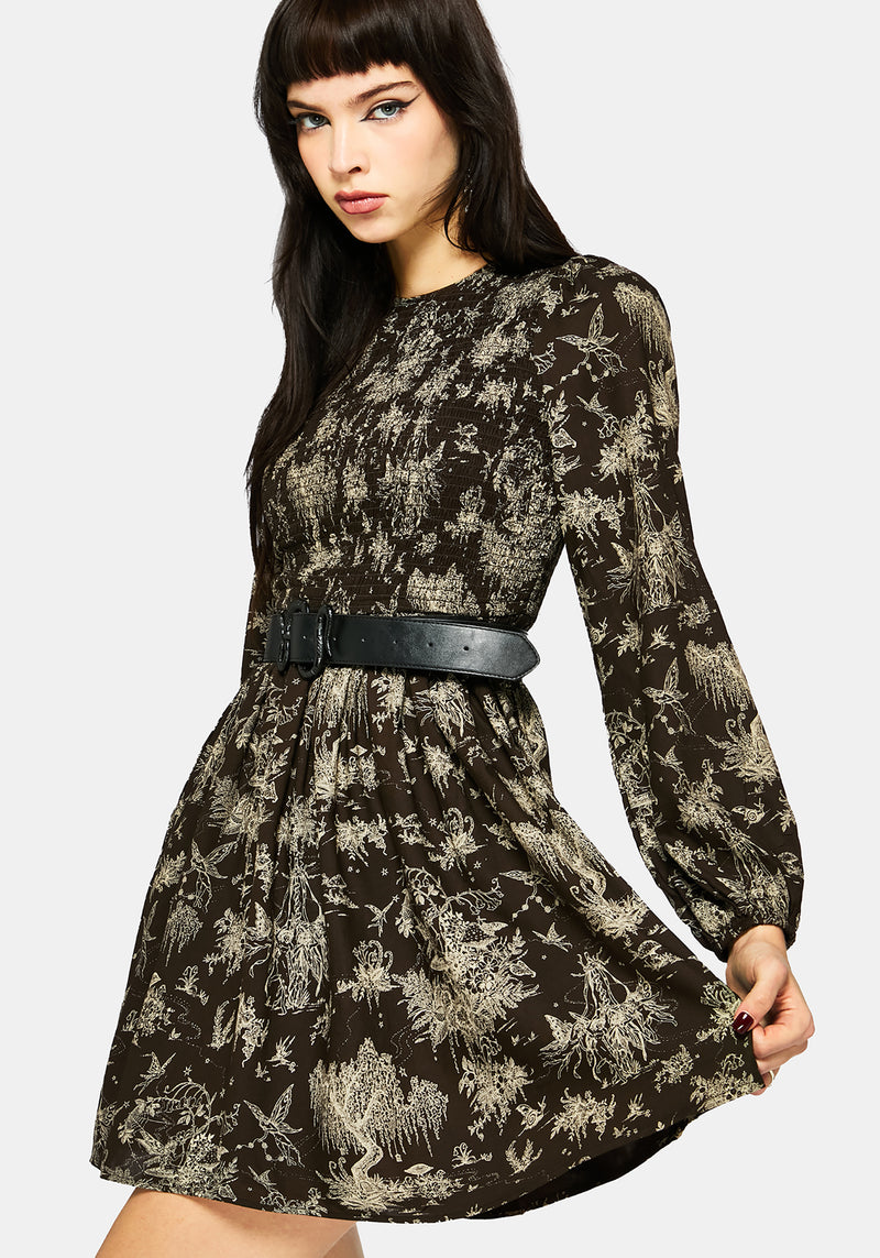 Zorya Winter Maypole Mini Dress Disturbia Zorya Winter Maypole Mini Dress Disturbia