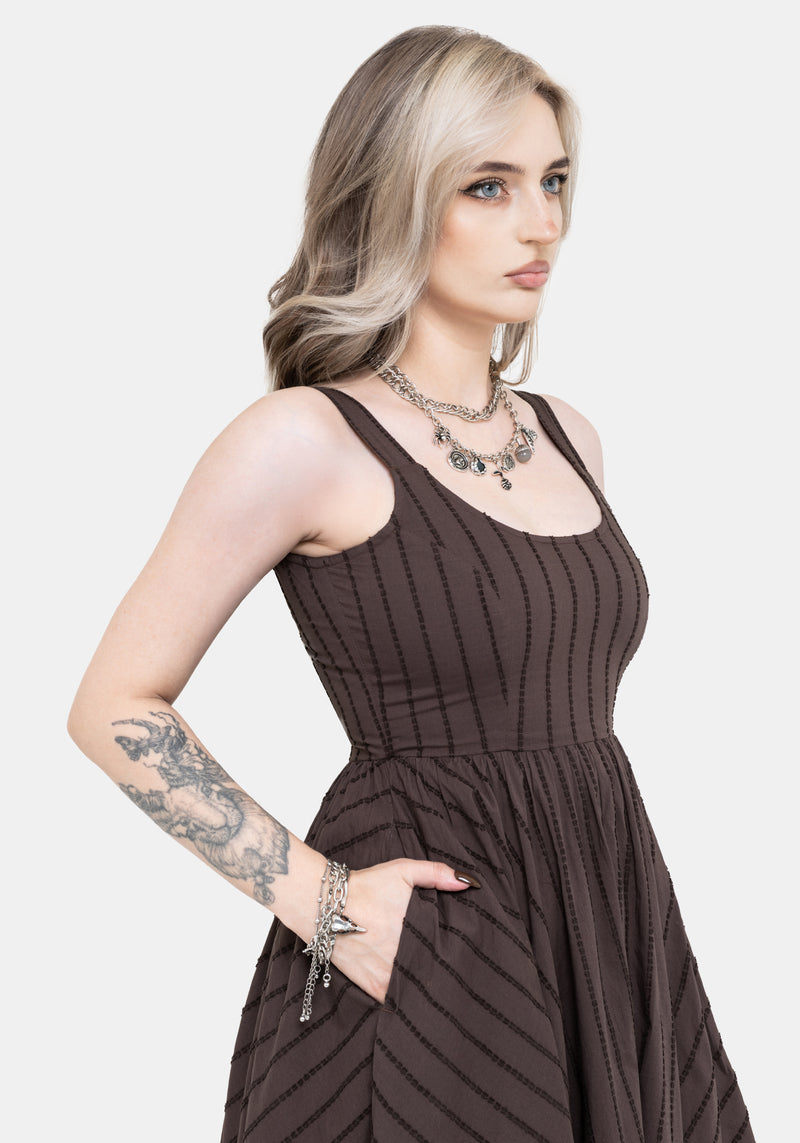 Blythe Handkerchief Hem Midaxi Dress
