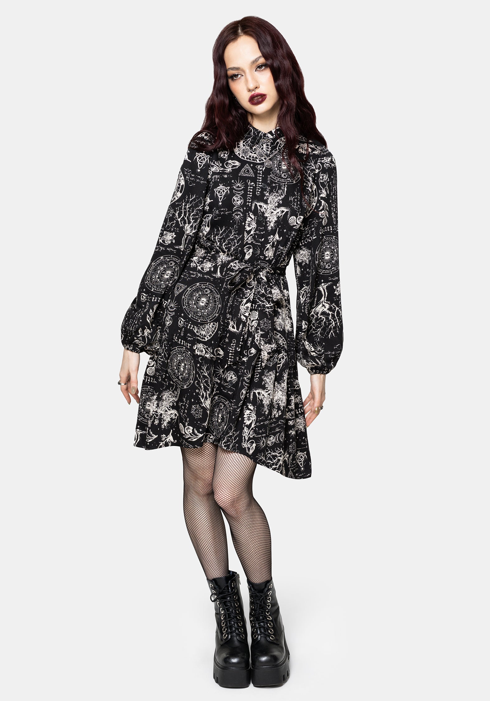 trinity mini dress - IVORY Tulle attached to lining for added volume Trinity Mini Dress - Black