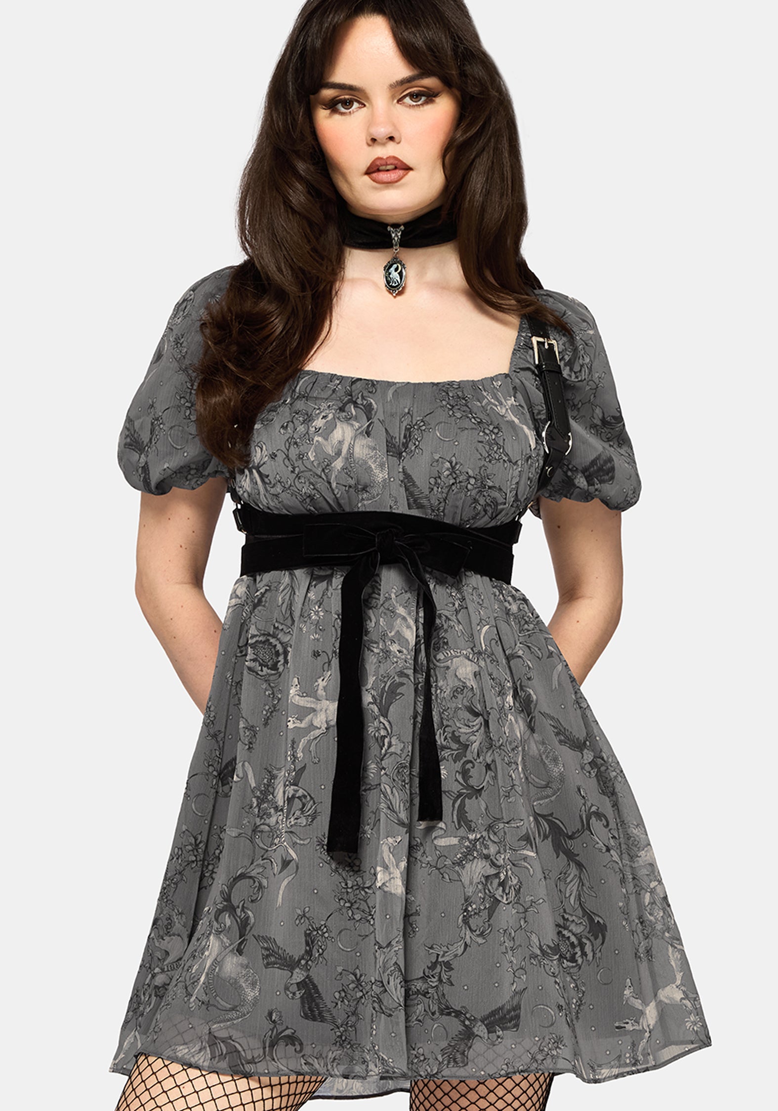 Merunicorn Enchanted Forest Mini Dress – Disturbia