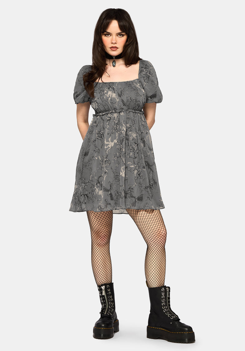 Merunicorn Enchanted Forest Mini Dress Disturbia Merunicorn Enchanted Forest Mini Dress Disturbia