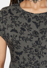 Morgana Mini Dress - Green