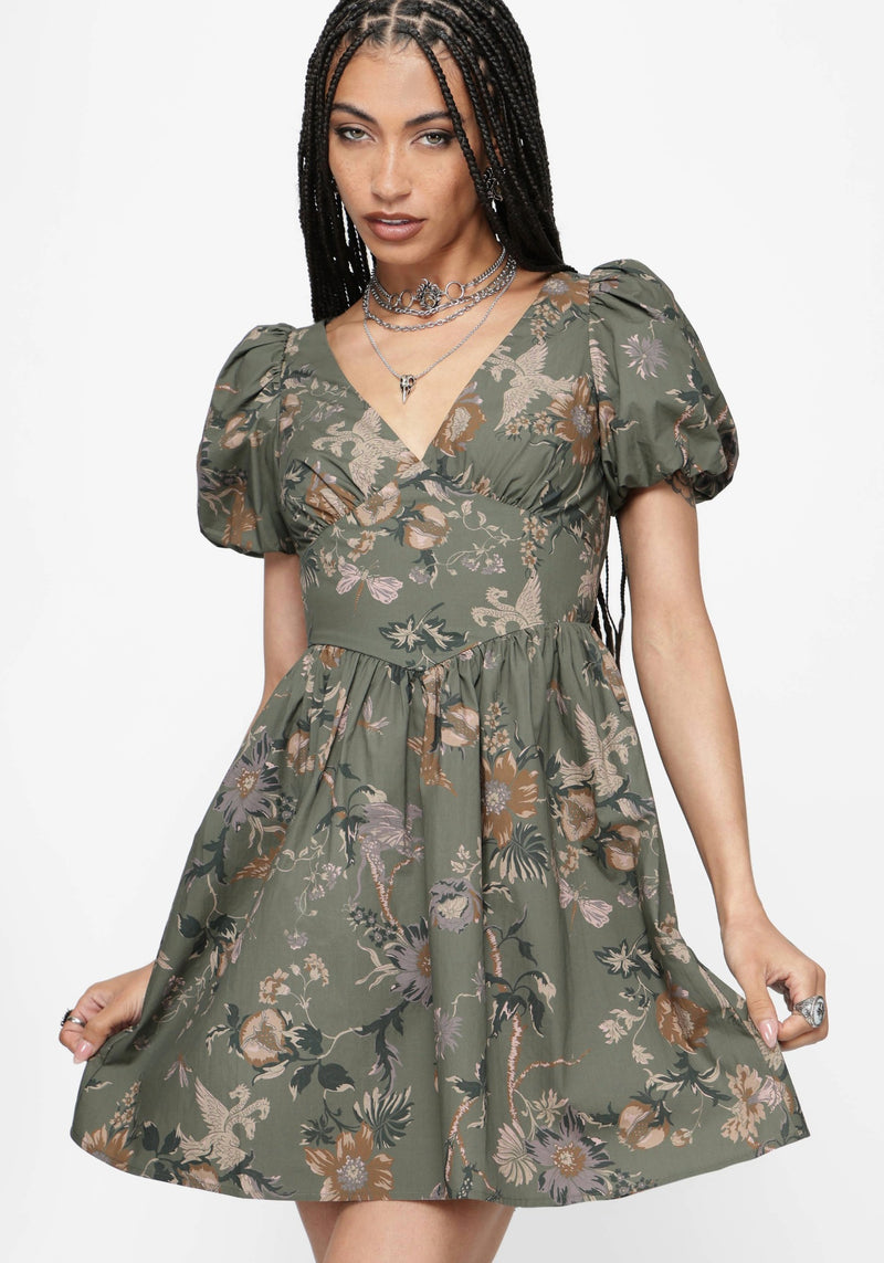 Poison Eden Cotton Mini Dress – Disturbia Poison Eden Cotton Mini Dress – Disturbia