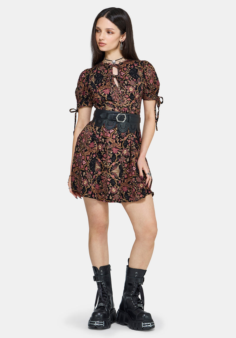 knee length dresses for ladies By Anthropologie Long-Sleeve Zip-Front Mini Dress – katie + hubbell