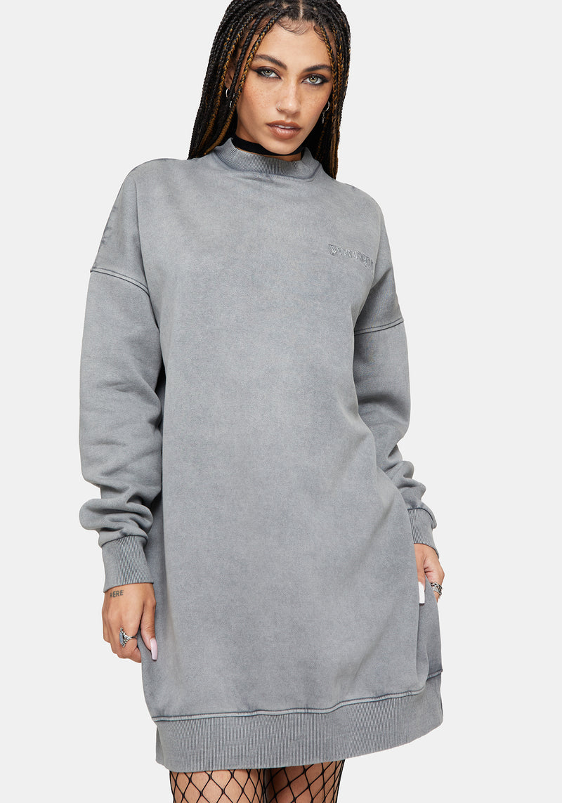 Aelin Sword Applique Sweater Dress