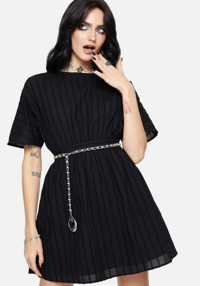 Blythe Cotton Tie Back Mini Dress Disturbia Blythe Cotton Tie Back Mini Dress Disturbia