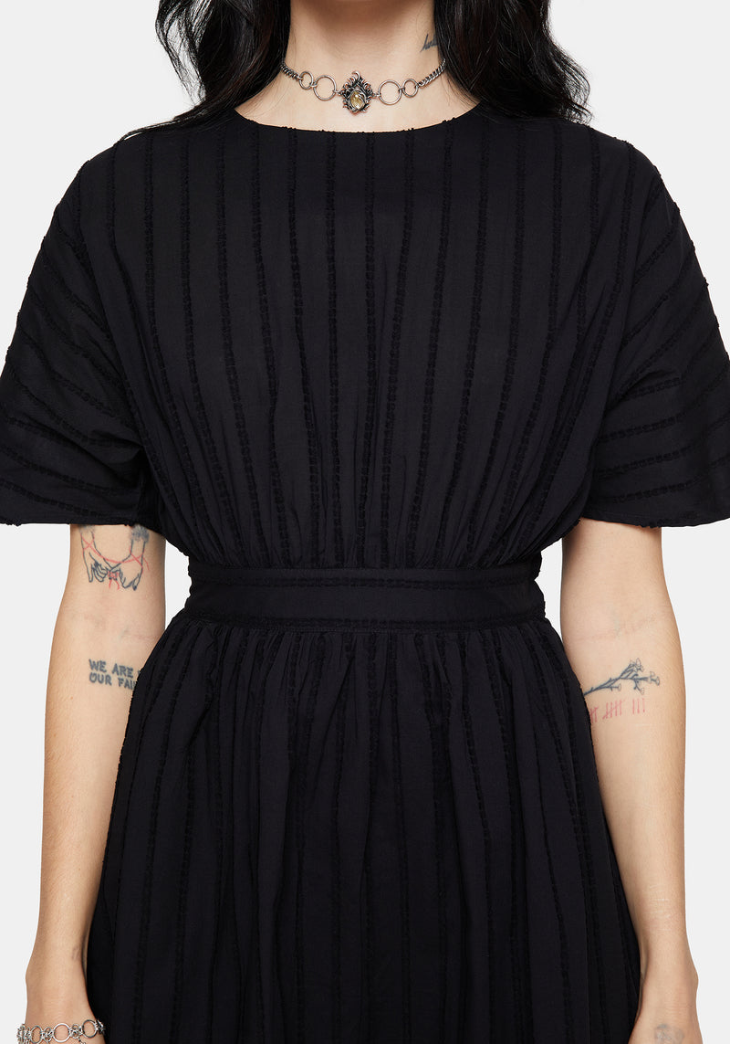 blythe mini dress Blythe Cotton Tie Back Mini Dress