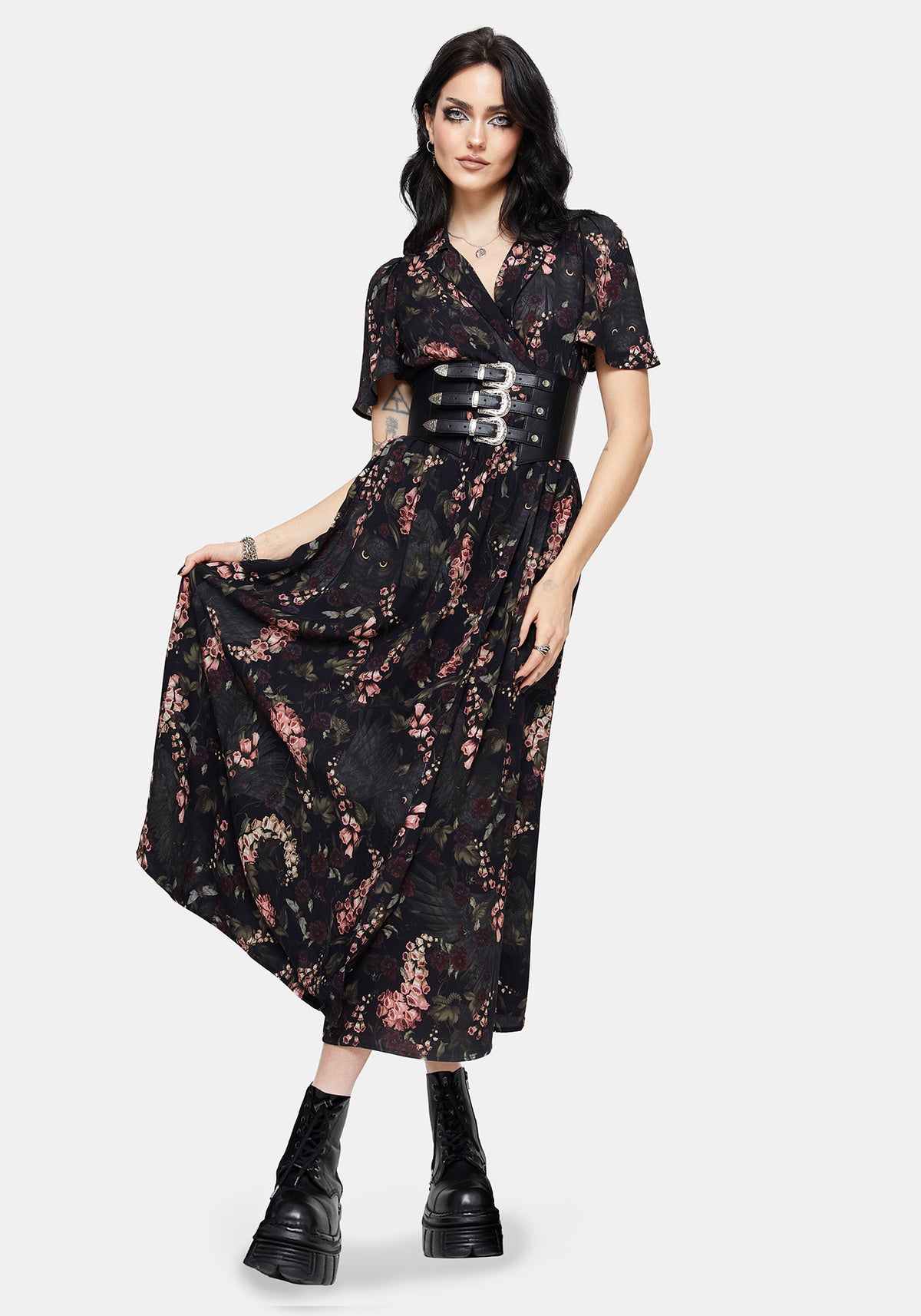foxglove midi shirt dress foxglove midi shirt dress Foxglove Mini Wrap Dress