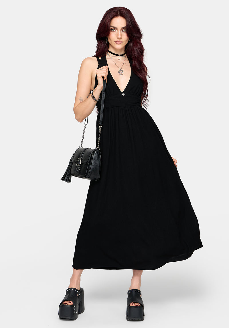 Twyla Halter Midaxi Dress – Disturbia