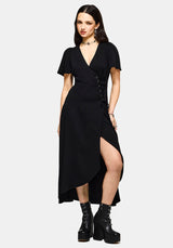 Sableine Wrap Midaxi Dress