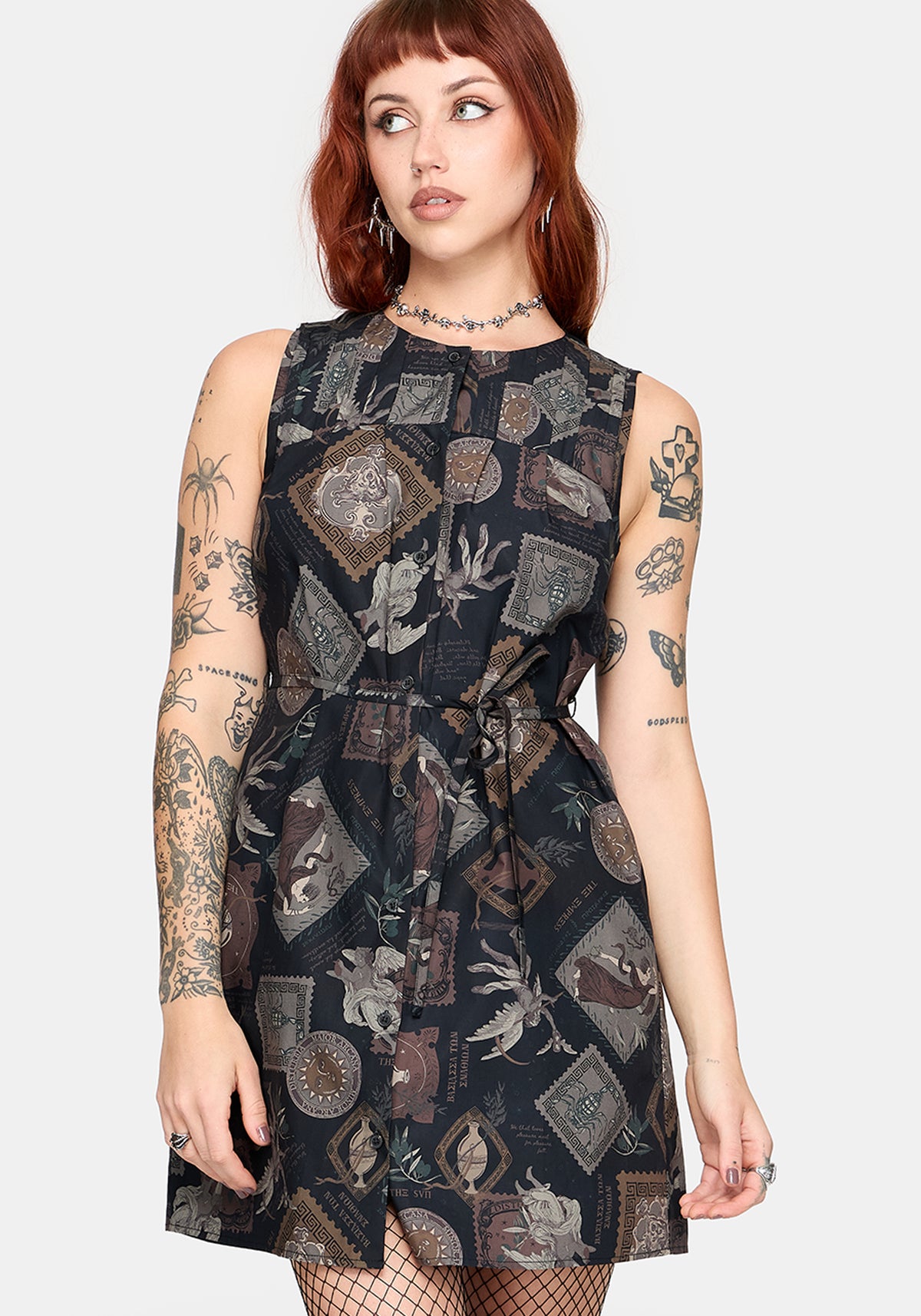 summer gothic dresses Lace Up Sundress | Dress display and other factors Gothic & Alternative Dresses |
