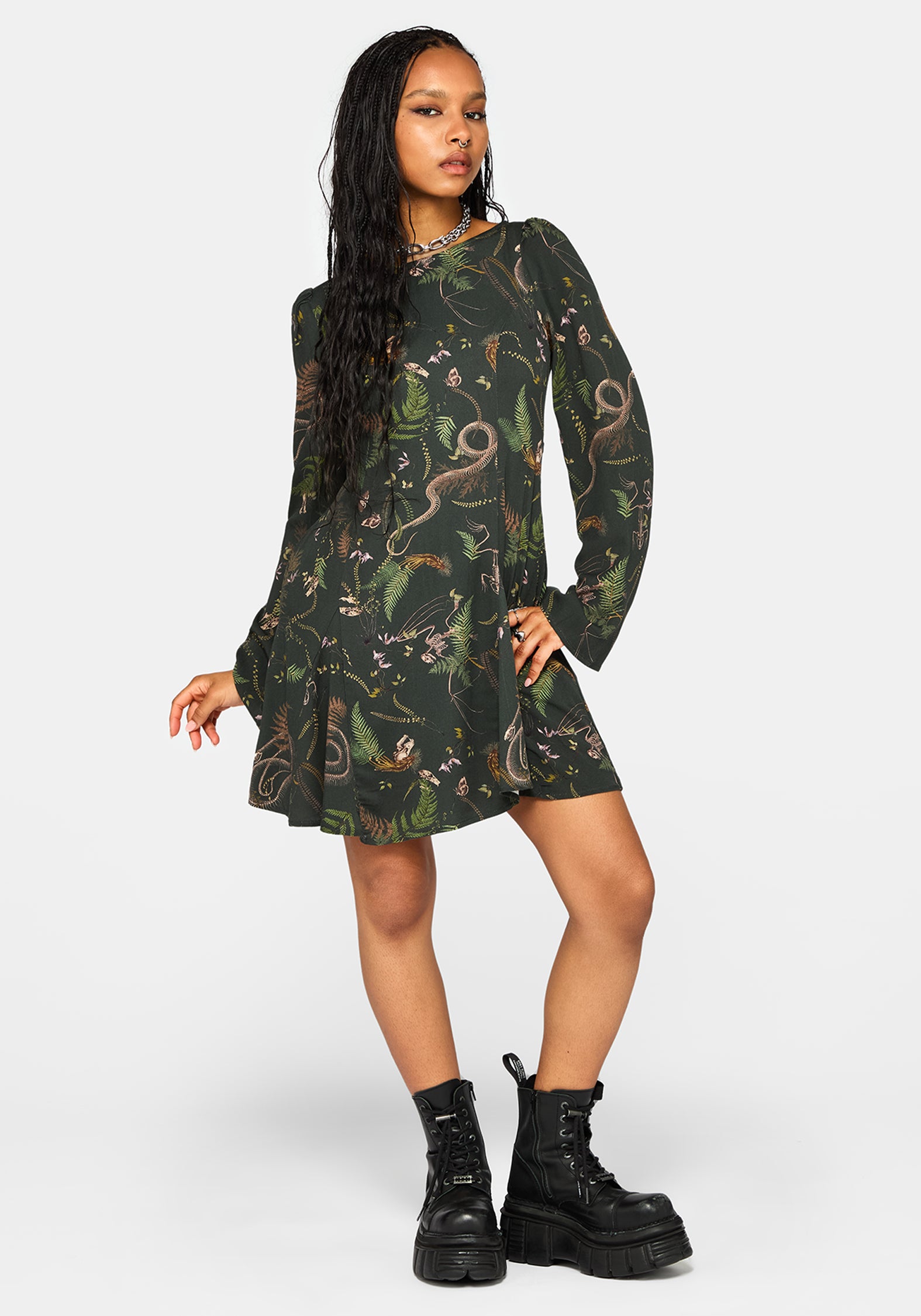 flared sleeve mini dress White Textured Long Sleeve Mini Dress | Womens | X-Small (Available in M, XL) | 100% Polyester