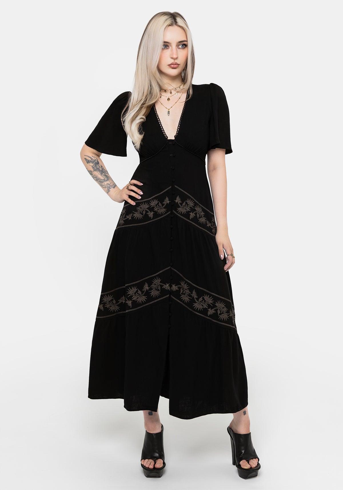 alternative apparel maxi dress Alternative Women's Maxi Dresses for sale