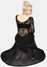 Eltharia Lace Bodice Maxi Dress US 2