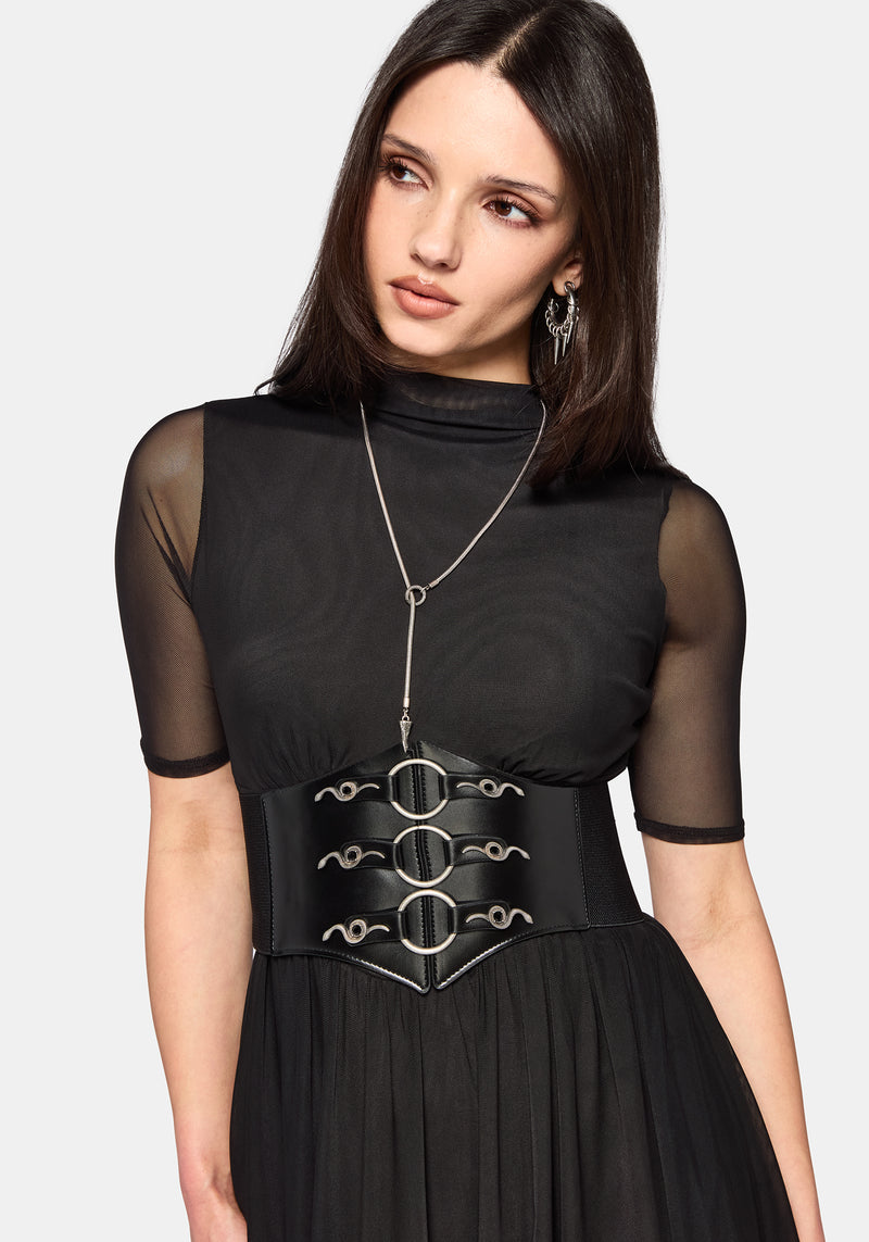 lace pencil dress with sleeves Lace Cape + dress main image 0