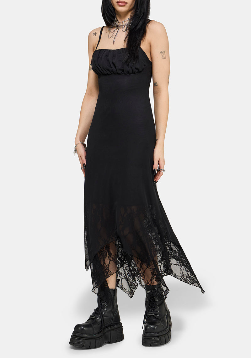 Druella Lace Cami Midaxi Dress Disturbia Druella Lace Cami Midaxi Dress Disturbia