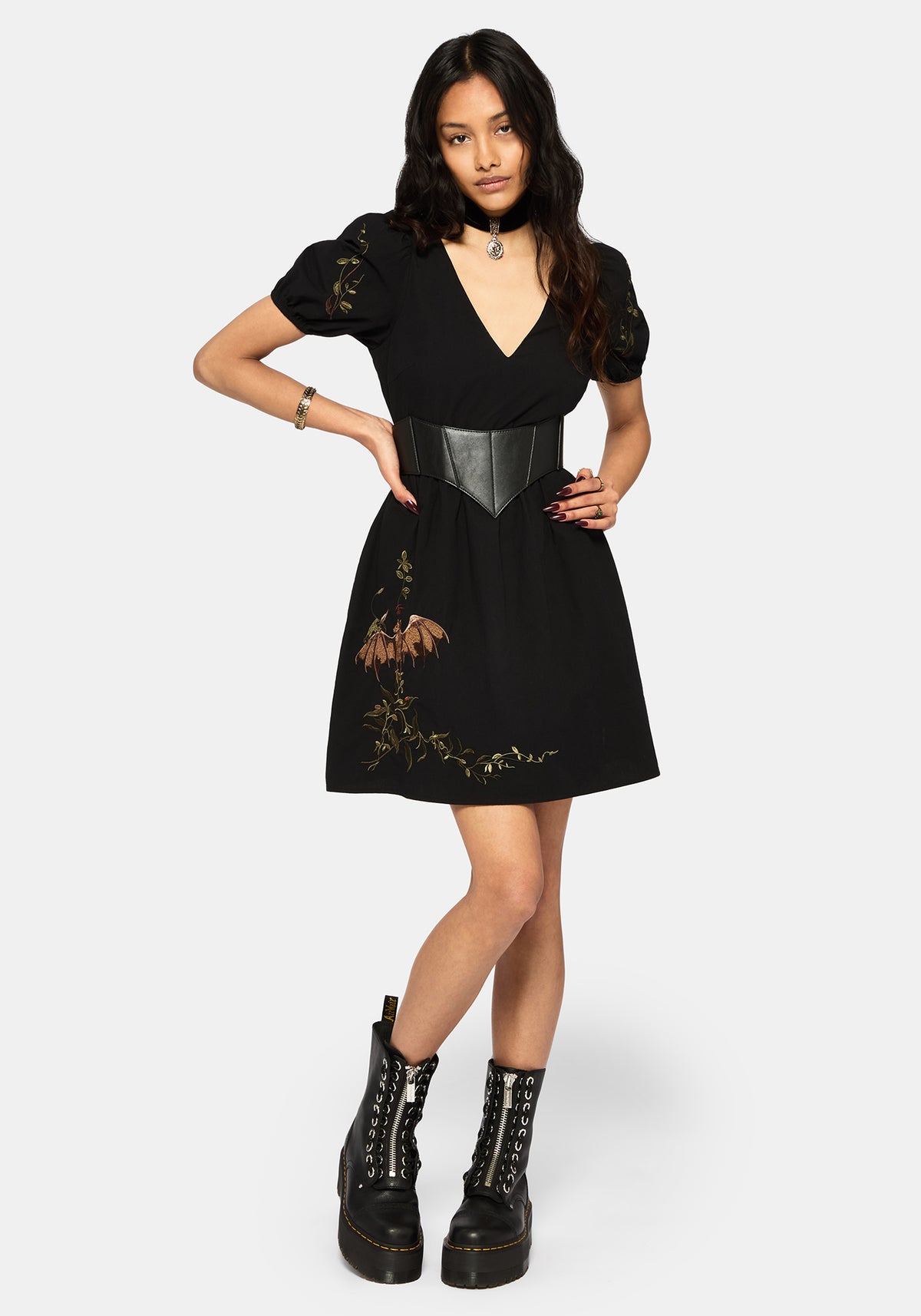 princess polly baby blue dress 9 Best Black Sleeveless Work Dresses for Summer main image 1