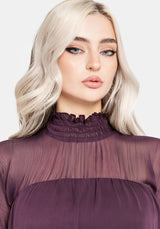 Noirelle Handkerchief Hem Chiffon Mini Dress US 2