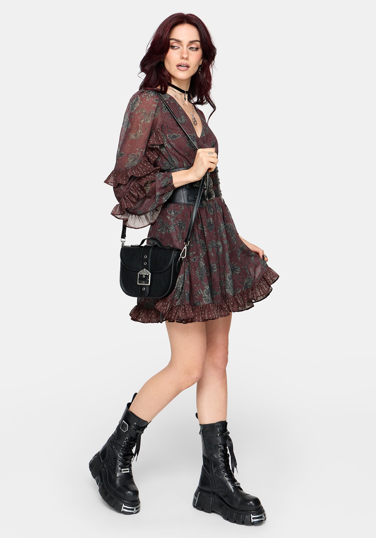 pact dress Women's Fit & Flare Crossover Dress
