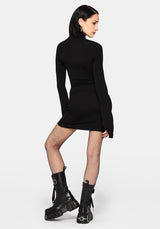 Amata Flared Sleeve Mini Dress