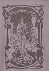 Saria Cotton-Blend Fairy Printed Jersey Tee Dress