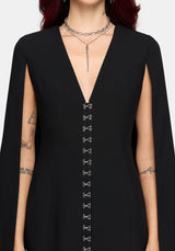 Rio Cape Blazer Mini Dress