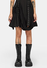 Morwyn Calf Lace Up Platform Boots US 8