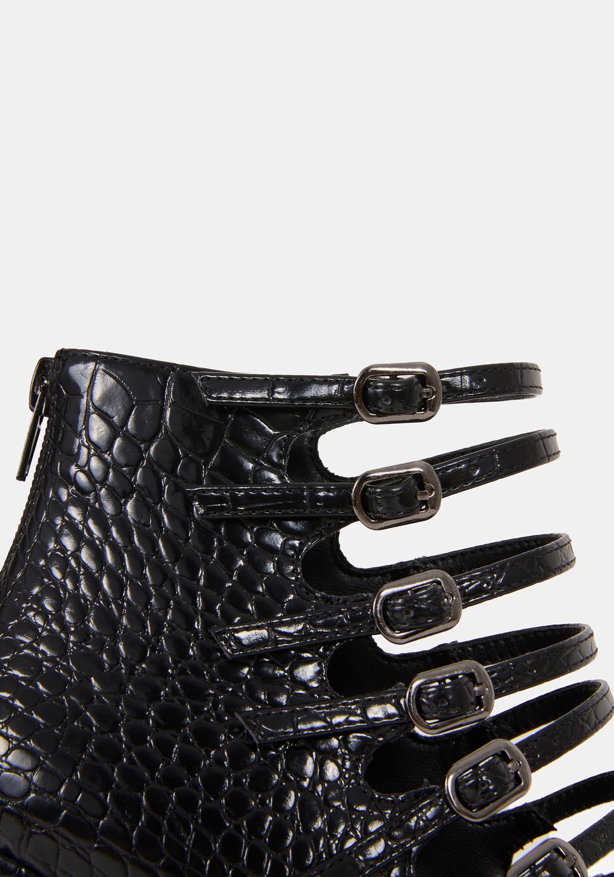 Scythera Multi Buckle Platform Heels US 8