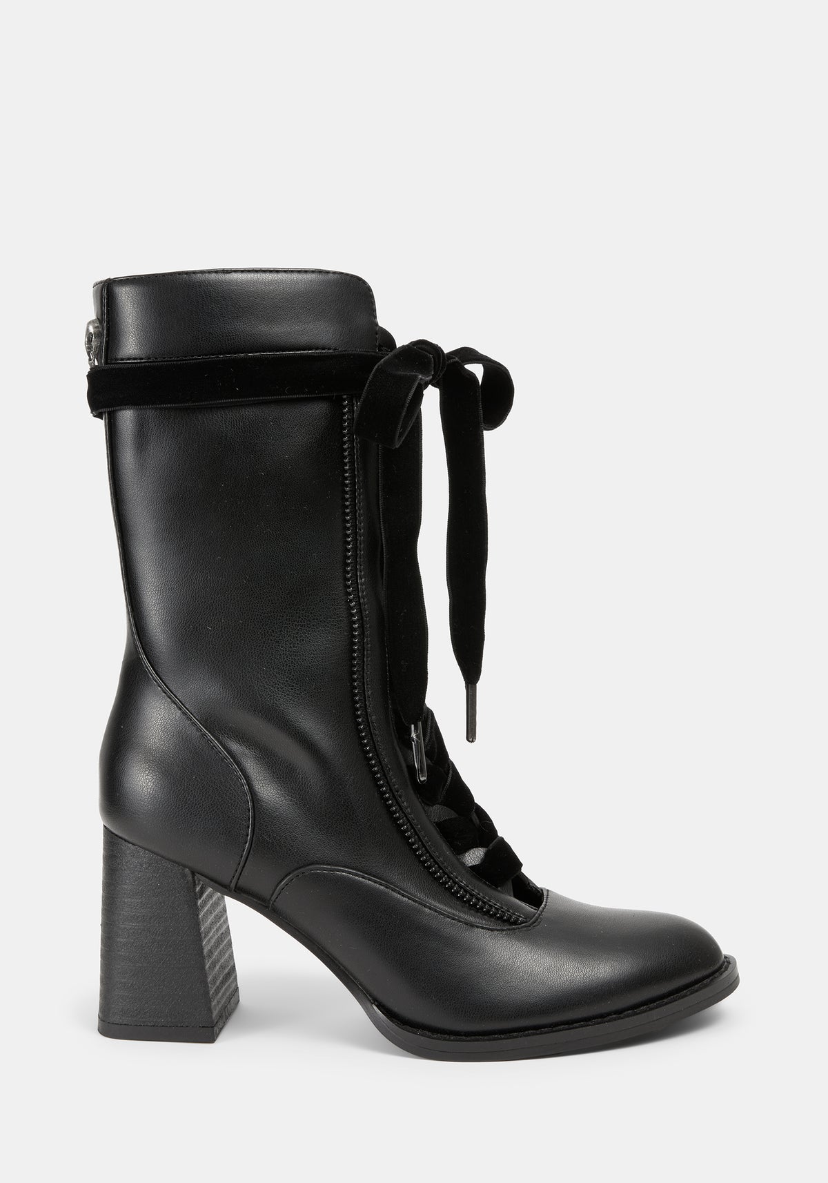 Lileena Heeled Lace Up Boots US 8