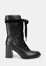 Lileena Heeled Lace Up Boots US 8