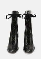 Lileena Heeled Lace Up Boots US 8