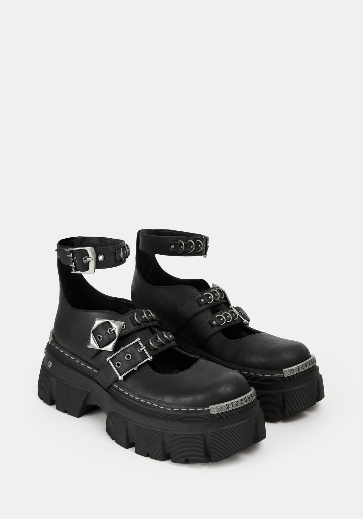 Bridget Platform Mary Jane Shoes US 8