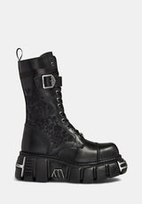 Disturbia x New Rock Nyxx Boots