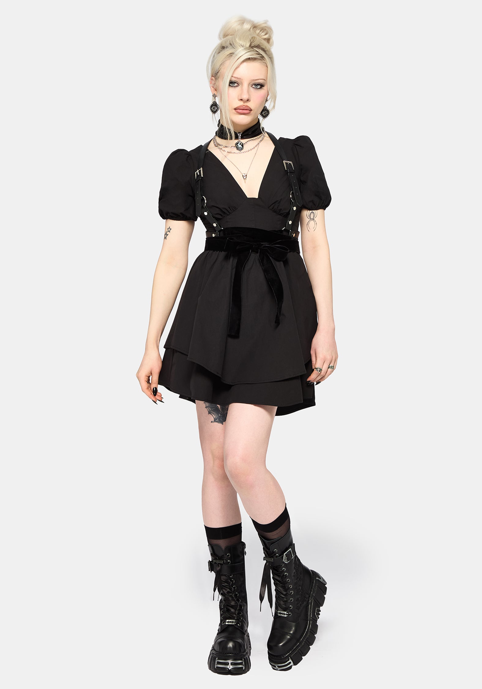 Disturbia x New Rock Nyxx Boots