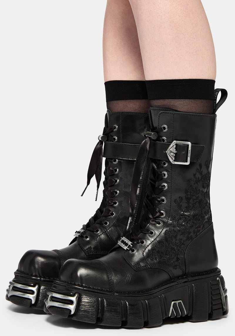靴 New rock Boots Disturbia x New Rock Nyxx Boots