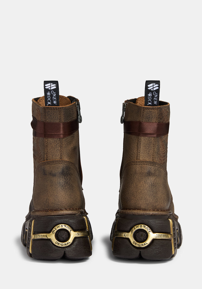 Disturbia x New Rock Korra Boots