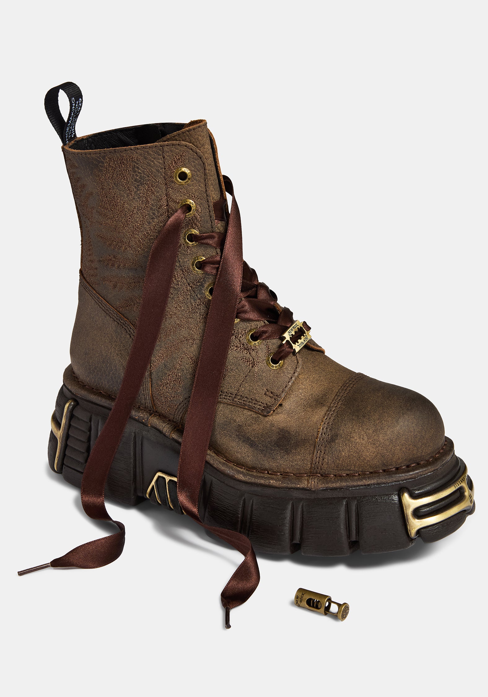 BRUNT BALLISTICS 夜チョコ ROCKING ROVER Disturbia x New Rock Korra Boots