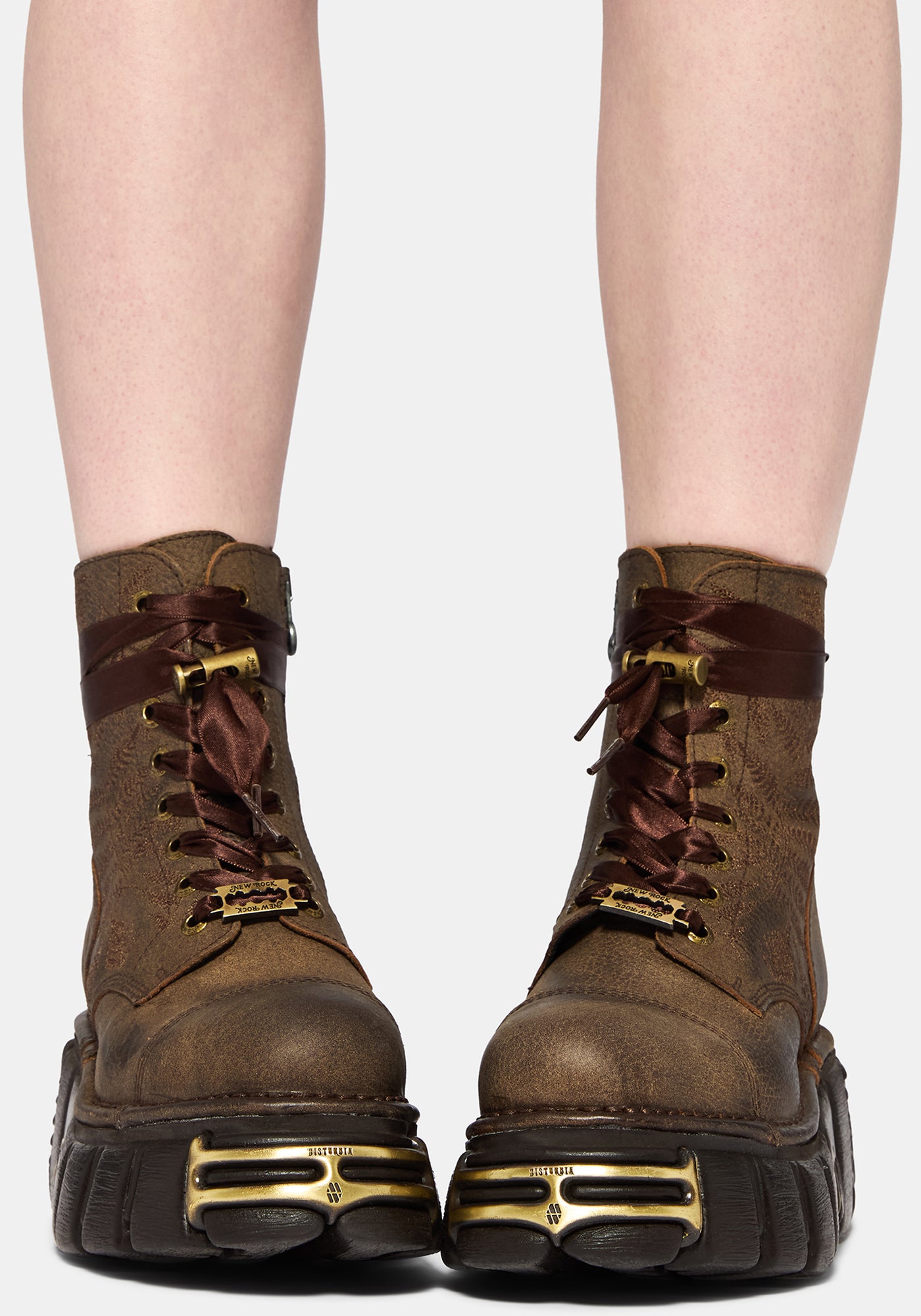 Disturbia x New Rock Korra Boots
