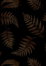 Ruin Fern Printed Midaxi Skirt - Brown