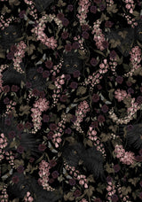 Noctua Owl Foxglove Printed Button Up Cami Mini Dress