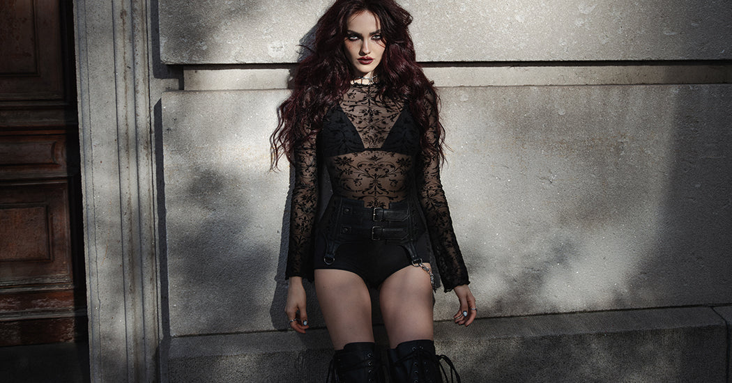 Daemonologie Woodcut Print Midaxi Skirt | Disturbia - Shop Women's