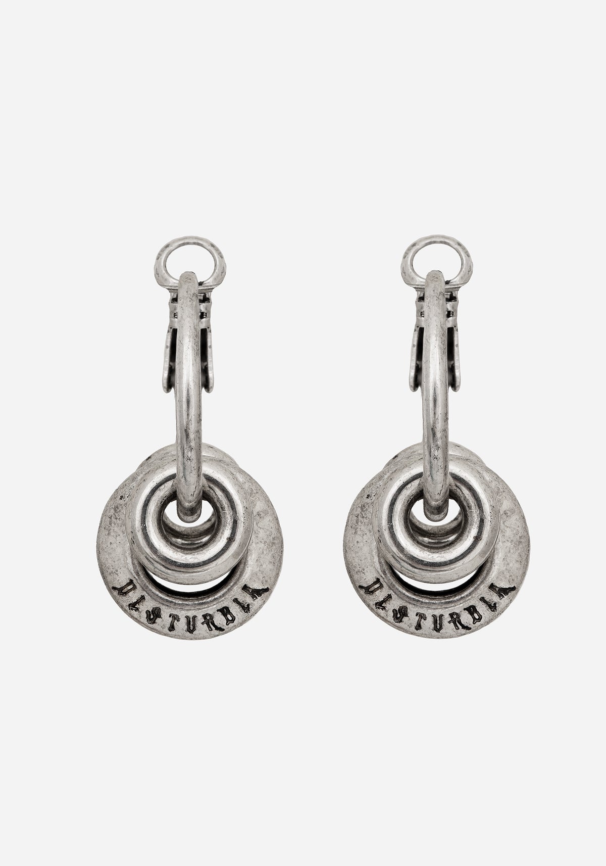 Disturbia Ring Hoop Earrings