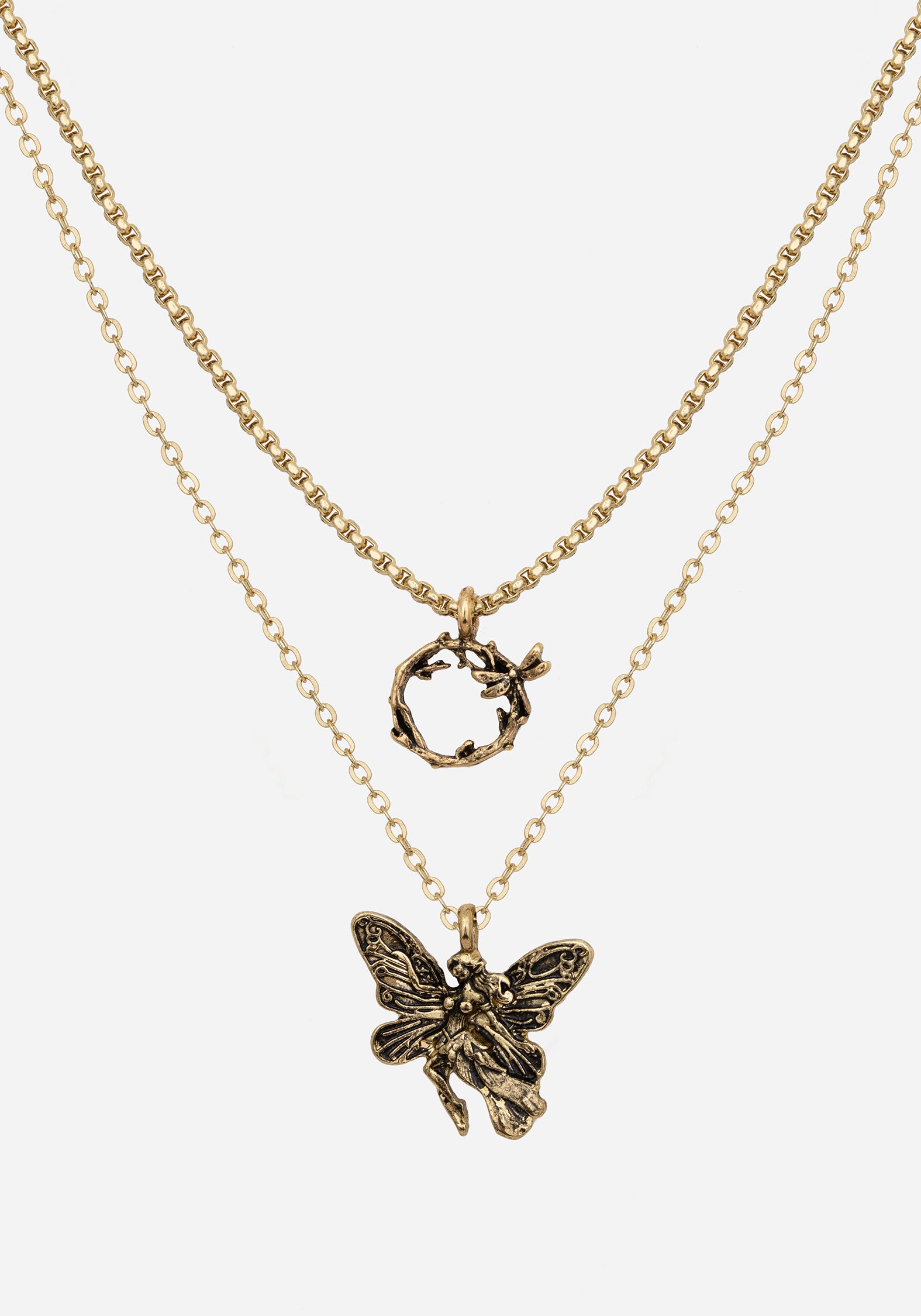 Maypole Fairy Layered Necklace